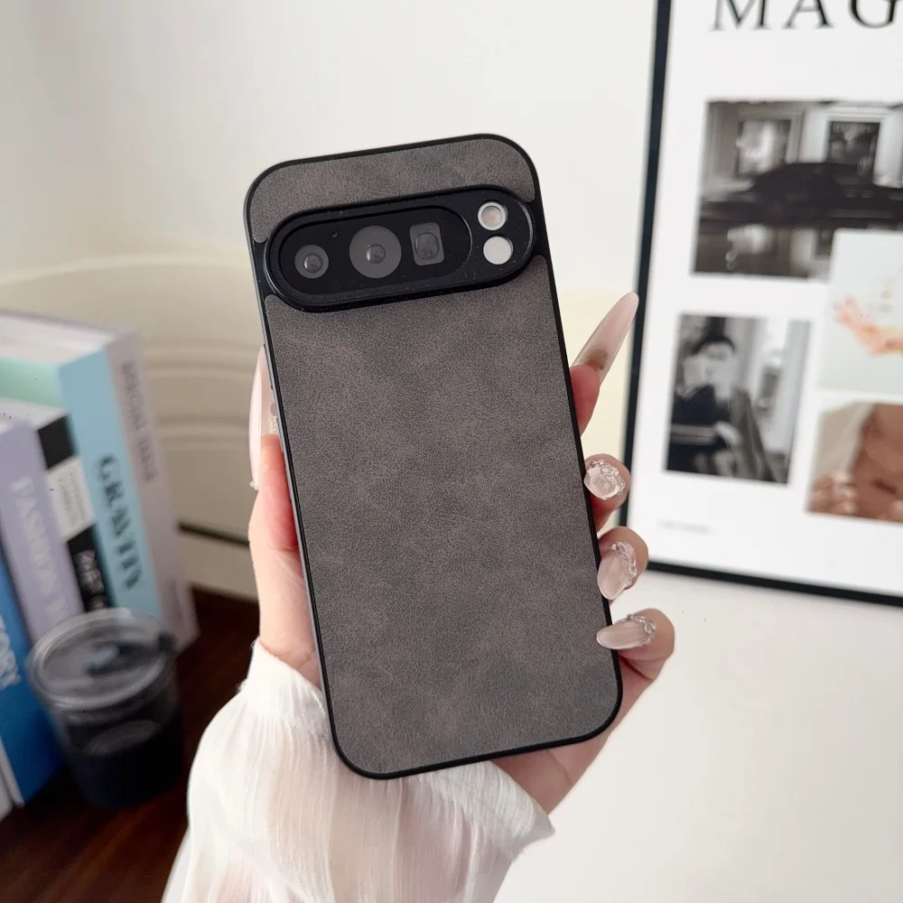 Luxury Sheepskin Ultra Slim Shockproof Case - Solid Color Back Cover