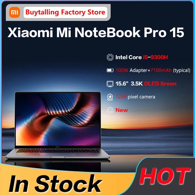 Original Xiaomi Mi NoteBook Pro 15 Laptop 15.6'' OLED Intel Core ...