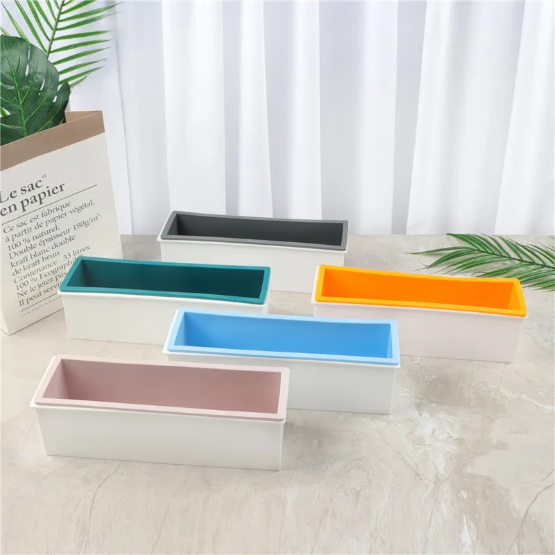 Soap Mold Rectangle Silicone Flexible Liner DIY Cake Toast Loaf Baking Supplies Handcraft Soap Making Mould silicone mold,soap molds