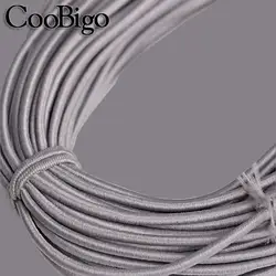 Durable Round Elastic Bungee Shock Cord - 5 Meters, Multi - Thickness - 2mm (2mm Gray)
