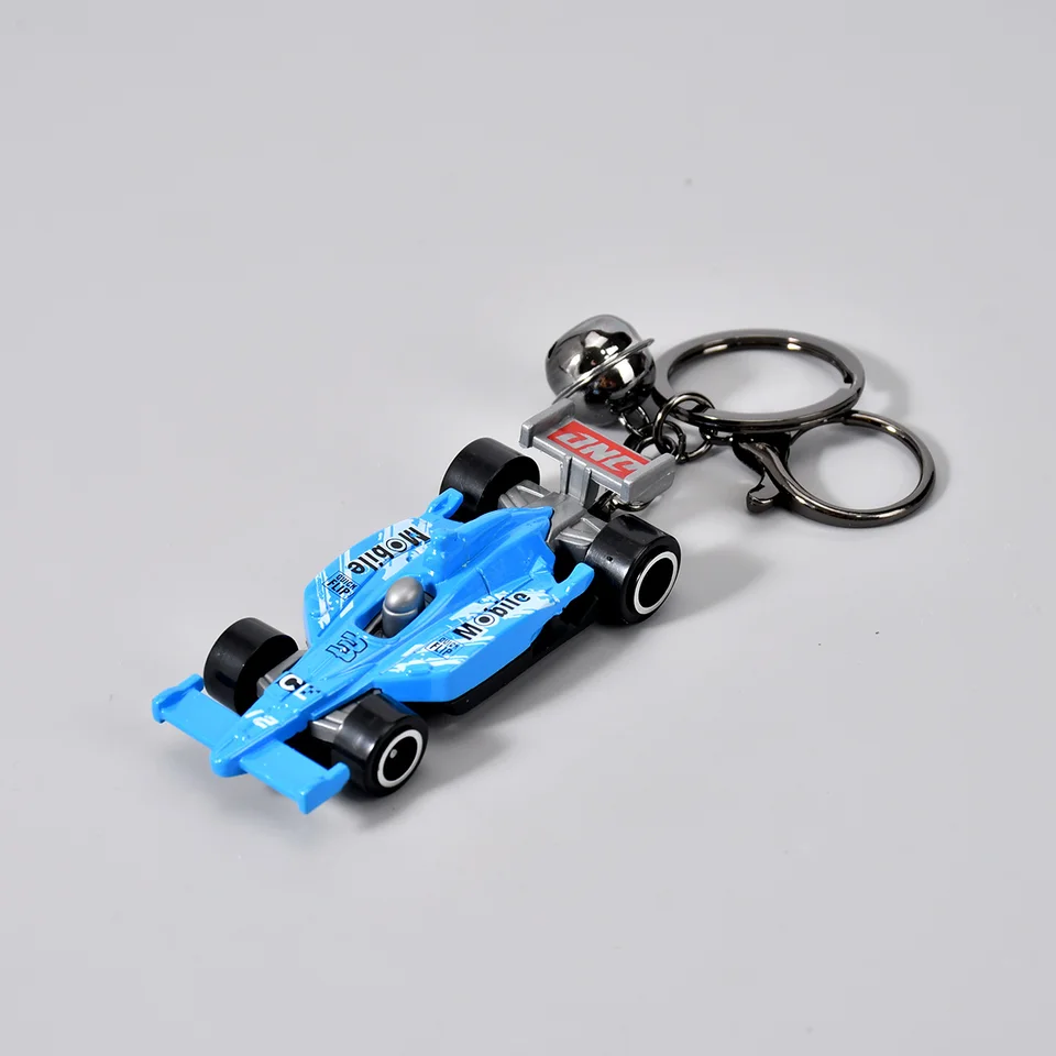 1 個ミニフェラーリフォーミュラ F1 キーホルダー亜鉛合金金属