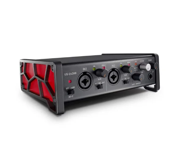 TASCAMUS-2×2 HR オーディオインターフェース TASCAM US-2x2HR USB