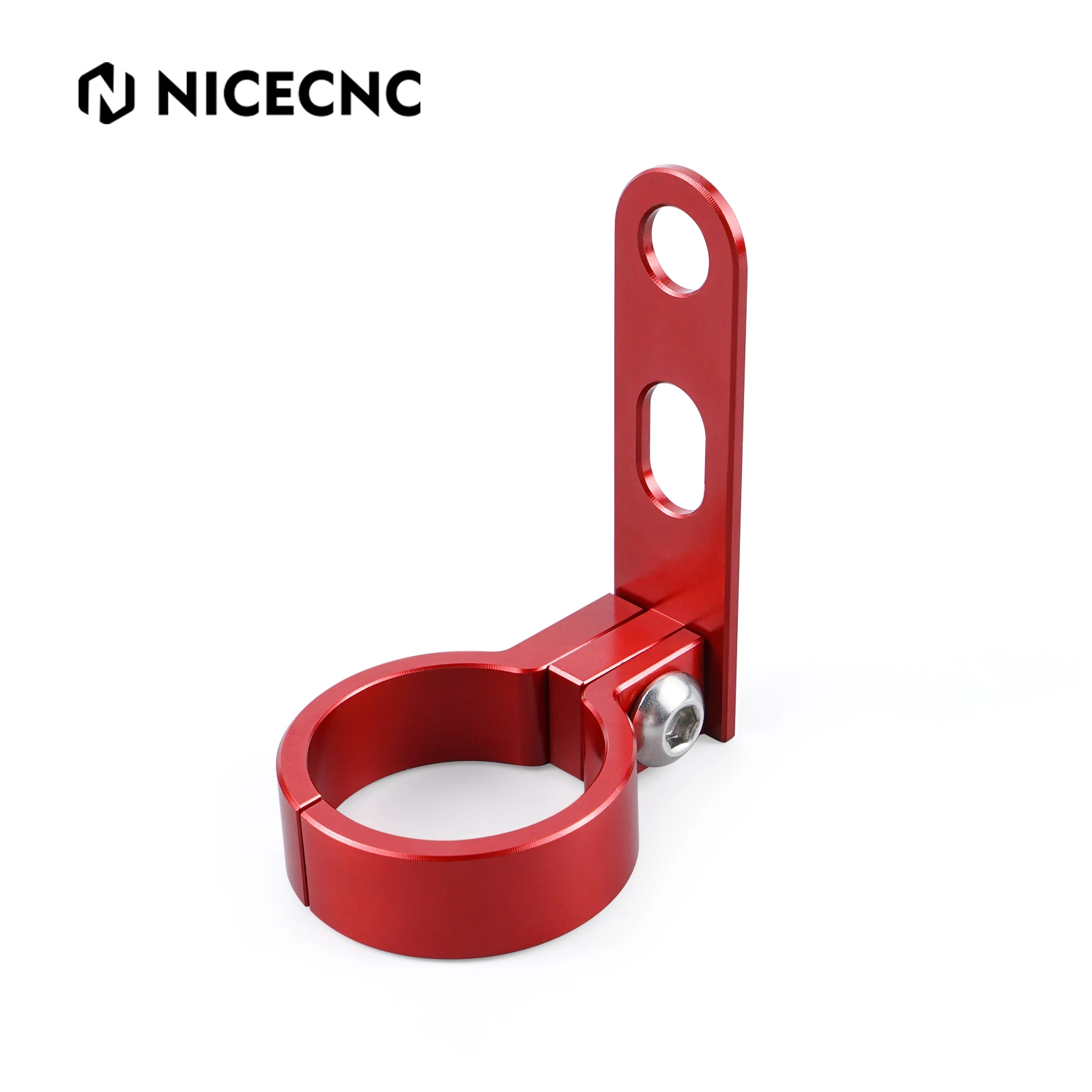 

NiceCNC Motocross Front Brake Hose Guide Clamp For Honda XR650L XR 650 L 1993-2023 2022 2021 2020 2019 2018 2017 Billet Aluminum