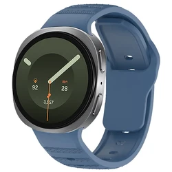 Silicone Sport Strap - Replaceable Bracelet Wristband Accessories - Watch 8 Classic 46mm (Ocean Blue)