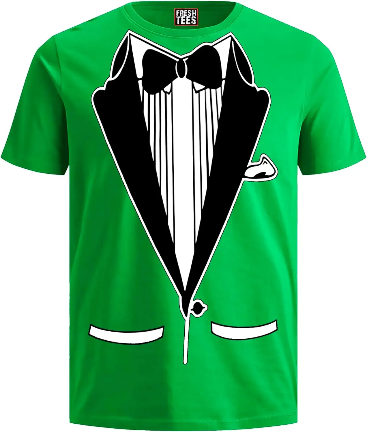 

Свежие футболки, Женская Классическая винтажная футболка с юмором, Тукс с галстуком-бабочкой и карманами, забавная футболка для мужчин и женщин