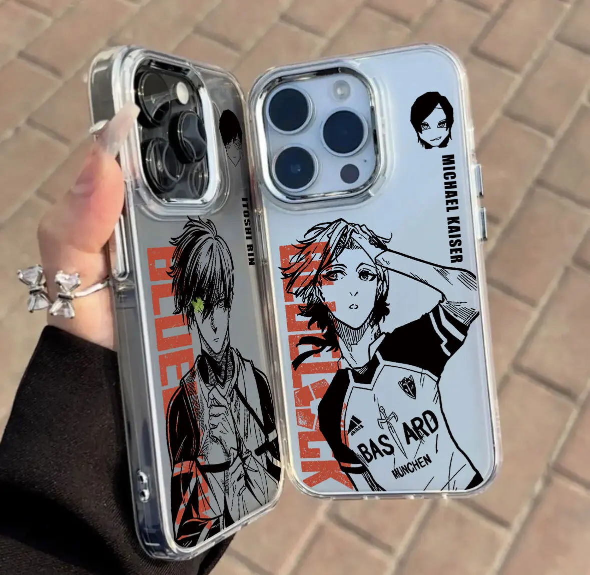 Anime BLUE LOCK Transparent Soft Phone Case