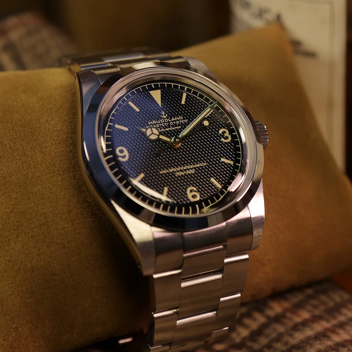 Hruodland 36mm F029 Retro Automatic Mechanical Men Dress Watches