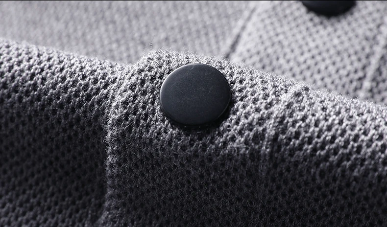 Gestreifte gestrickte Herren-Strickjacke der High-End-Marke, Trend, Bestseller, Komforttasche, neues Luxus-Revers, einzigartige Knopfjacke, Freizeitmantel – Detail 16