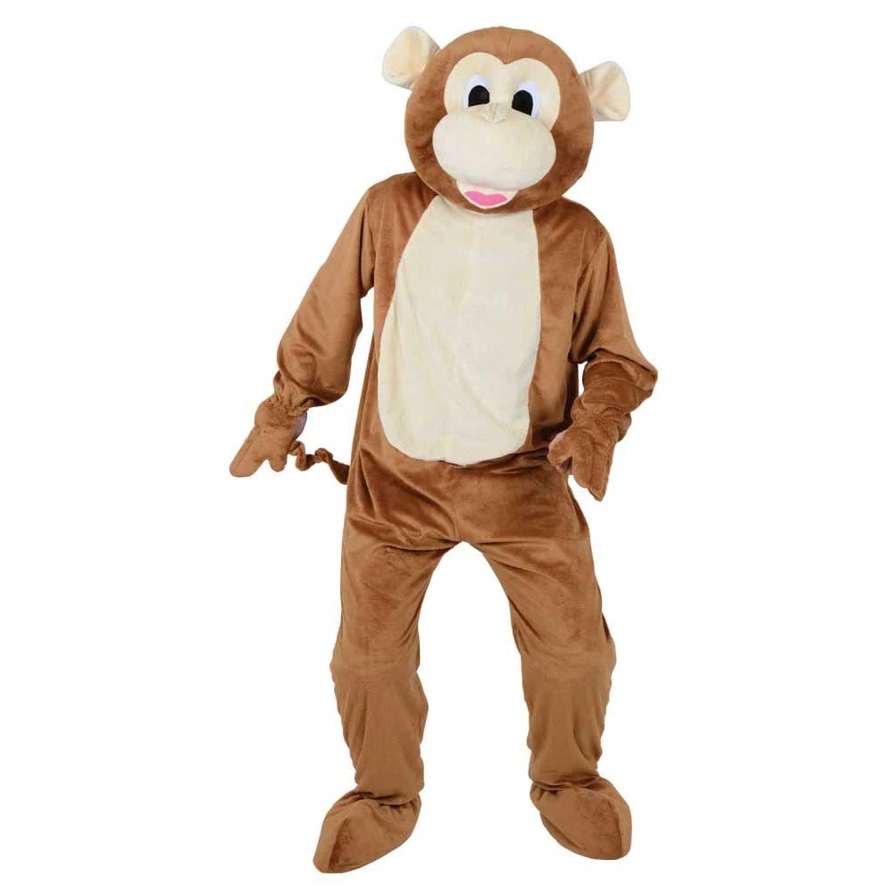 

New Adult Hot Sale Foam Cute Monkey Fancy Cartoon Mascot Costume Plush Christmas Fancy Dress Halloween Mascot Costume