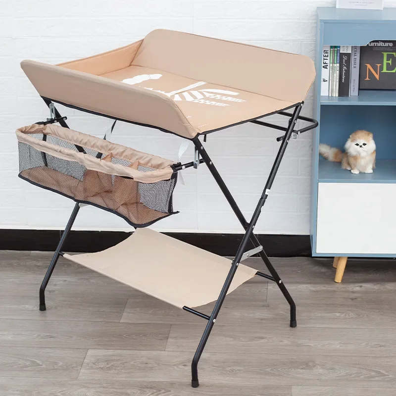 Multifunctional Baby Changing Table-Foldable Newborn Diaper Station Safety Mats Portable Changing Table Available