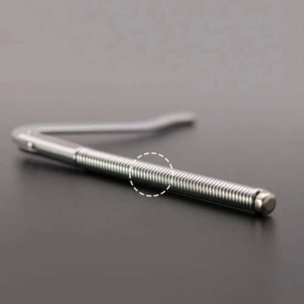 1Pc New Metal Bifold Money Clip Bar Wallet Replace Parts Spring Clamp Cash Holder Dollar Cash Clamp Holder Wallet for Men Women 6