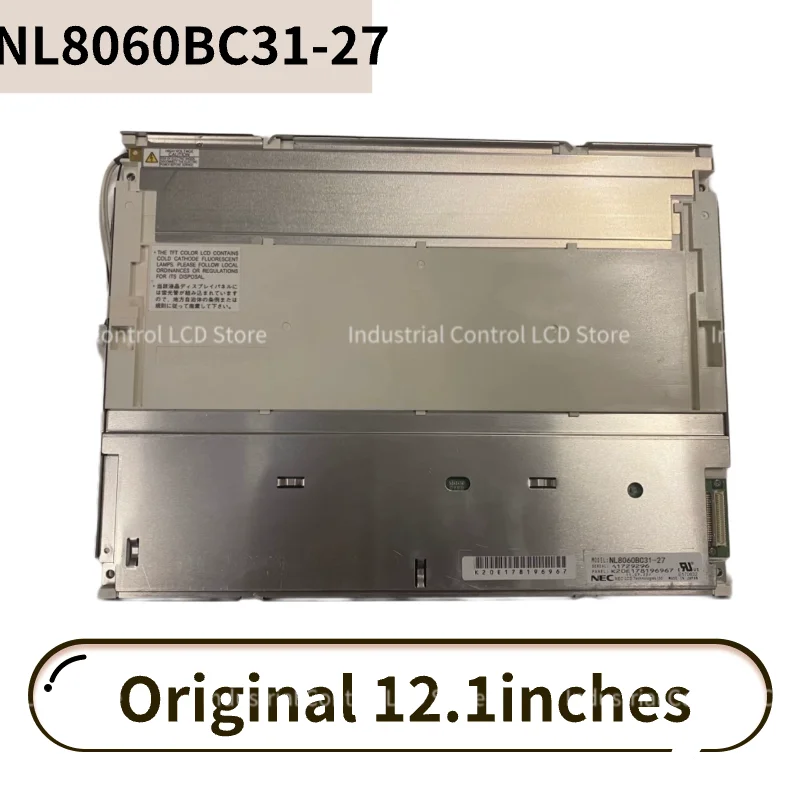 NL8060BC31-27 12.1-inch NL8060BC31-27D NL8060BC31 17 LCD panel