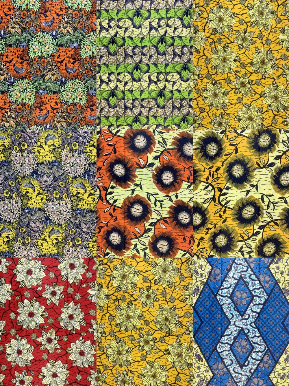 

2023 New Design 100% Cotton Top Quality Supe-V Wax African Fabric For Wedding Dress Making Craft Loincloth Y7