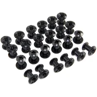 M4 Black Tactical Slotted Posts and Cross Head Screw DIY Kydex Leather Holster Sheath Chicago Screws 1
