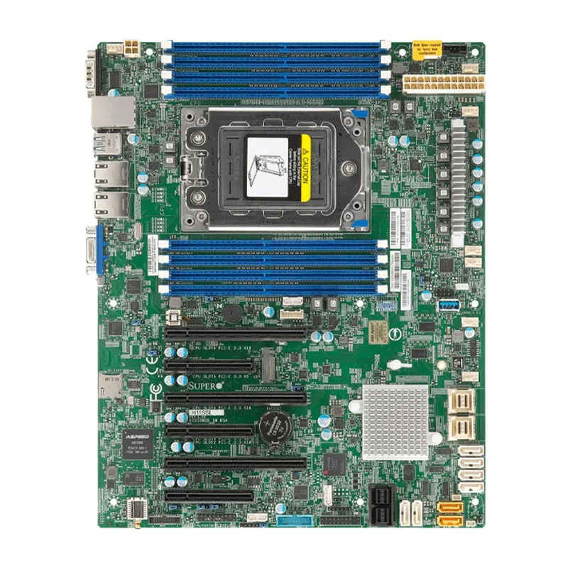 H11SSL-I Rev 2.0 마더보드는 EPYC 7352 2.4GHz 32코어/64스레드 200W를 지원하며, 최대 16개의 128GB = 2048GB RAM DDR4 3200MHz 메모리를 지원합니다.