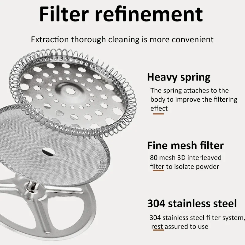 French Press Coffee Maker Multifunction Hand Punch Pot - Image 4