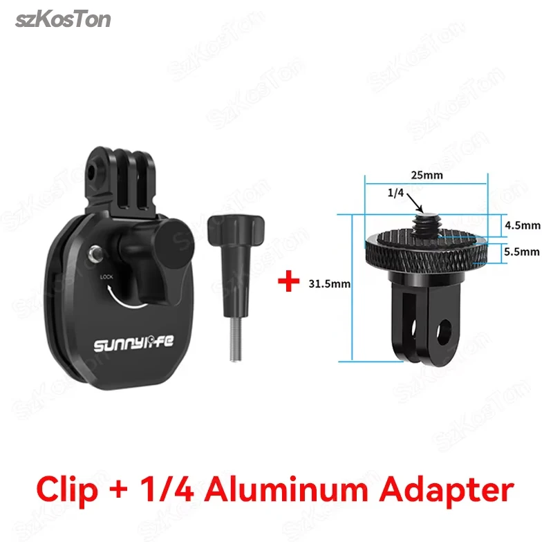 TELESIN Aluminiumlegering Auto Zuignap Mount voor Gopro HERO 12 11 10 9 8 7 6 5 Max DJI OSMO Action 4 3 Insta360 X4 X3 Huawei iPhone Mobiele Telefoon Camera's, Auto Voorruit Mount met Telefoon Houder