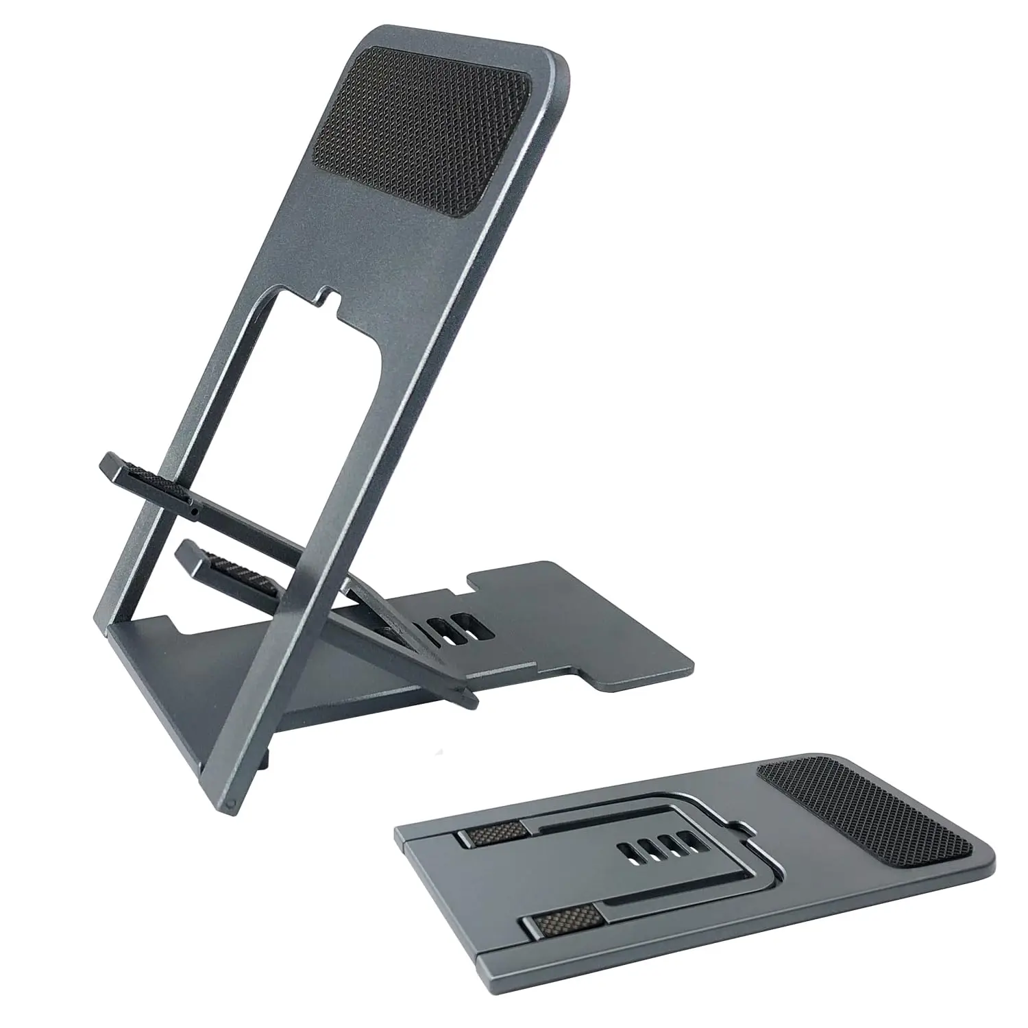 CCT15 Portable Folding Phone Holder Adjustable Anti-Slip Tablets Metal - View #11
