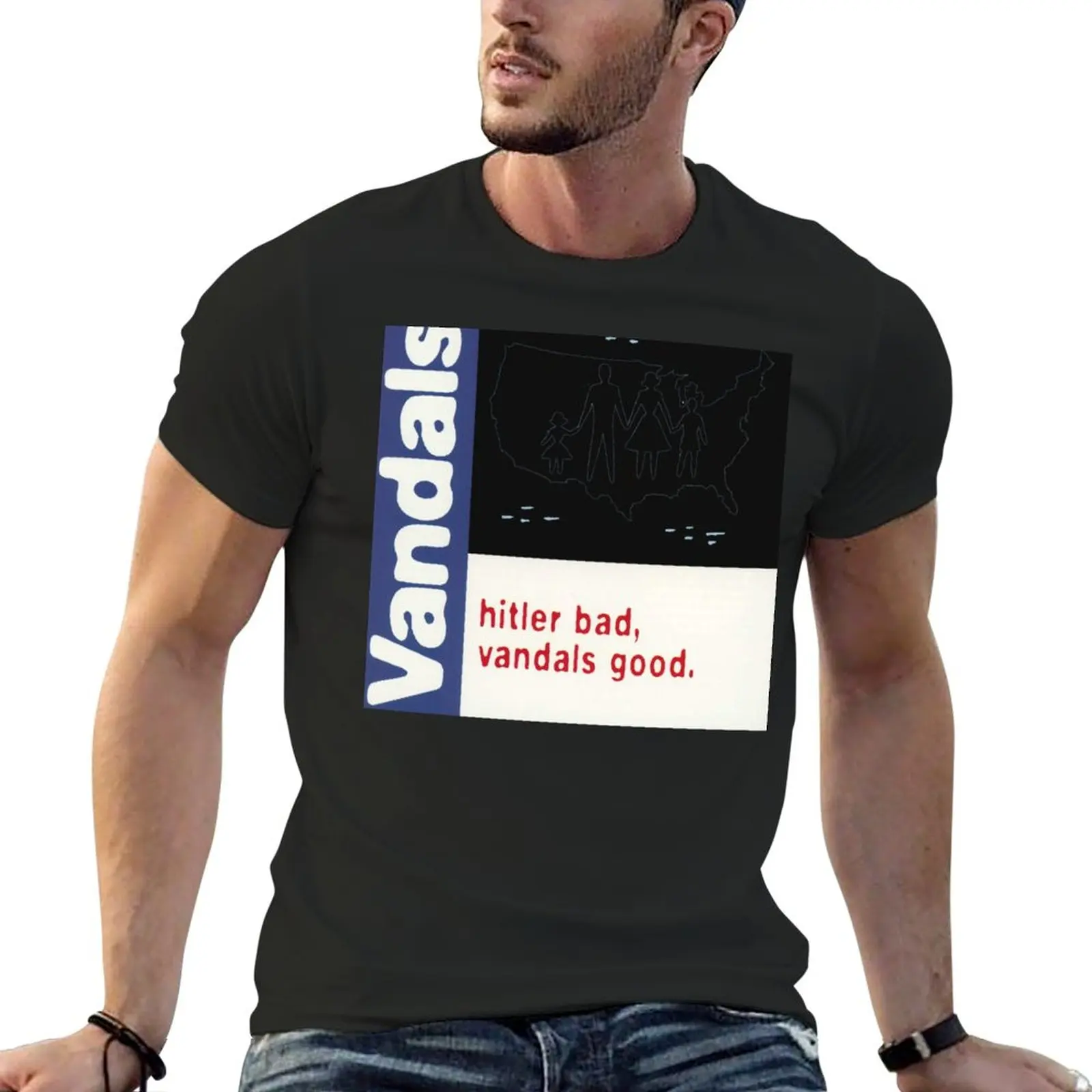 

New The vandals T-Shirt custom t shirt summer top plain t-shirt tshirts for men