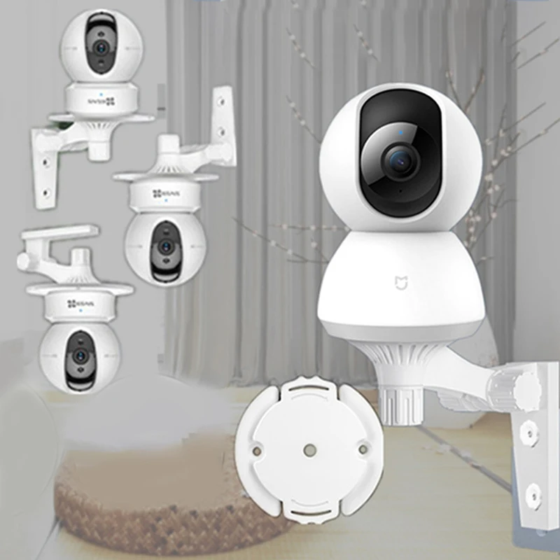 

For Xiaomi Mijia Camera Base Bracket Indoor Outdoor Wall Non Drilled Pasted Suspended Wall Mounted Inverted Installation Bracket