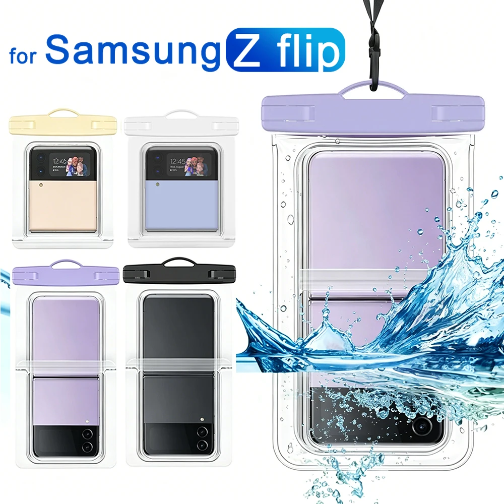 Waterproof Phone Case Pouch with Lanyard for Underwater and Outdoor Activities