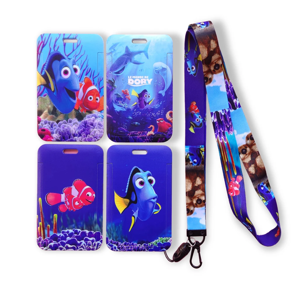 

Disney, мультфильм, Находка Немо, внешний аккумулятор, для студентов, для мальчиков и девочек, карта автобуса, строп, посетите дверь, идентификационный значок, Обложка