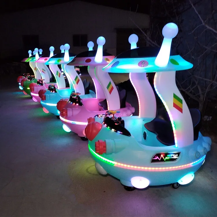 Factory direct selling Amusement Park Commercial UFO Electric Kids zone Bumper cars for Luna park