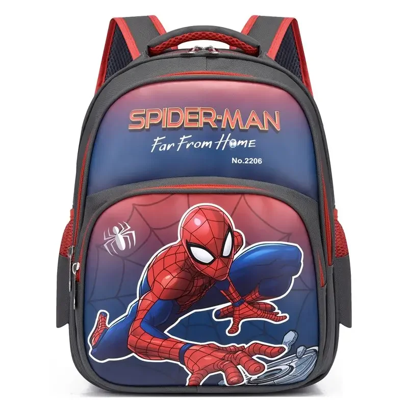 Disney cartoon Spider-Man frozen Kids Backpack Schoolbag Girl  Cute Backpack Bag 2