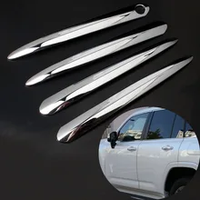 

For Toyota Land Cruiser 300 LC300 2021 2022 ABS Chrome Door Handle Cover Trim Set Car Catch Styling Accessories 4PCS