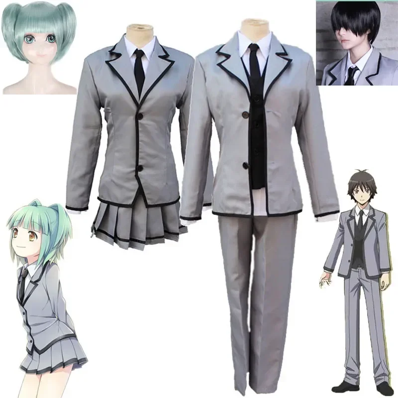 

Anime Assassination Classroom Cosplay Ansatsu Kyoushitsu Kaede Kayano Isogai Yuuma Shiota Nagisa School Uniform Halloween Suit