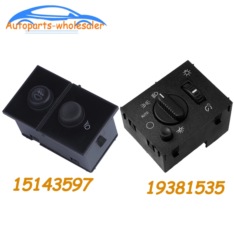 Car Headlight Switch Fog Lamp Button 15143597 19381535 For Cadillac Escalade