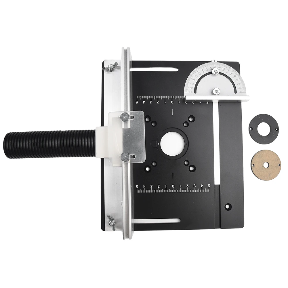 

Backrest Edger Edger Edger Black Brand New 9.4 X 7.9in Aluminum Alloy Angle Ruler Edger High Quality Lifting Table