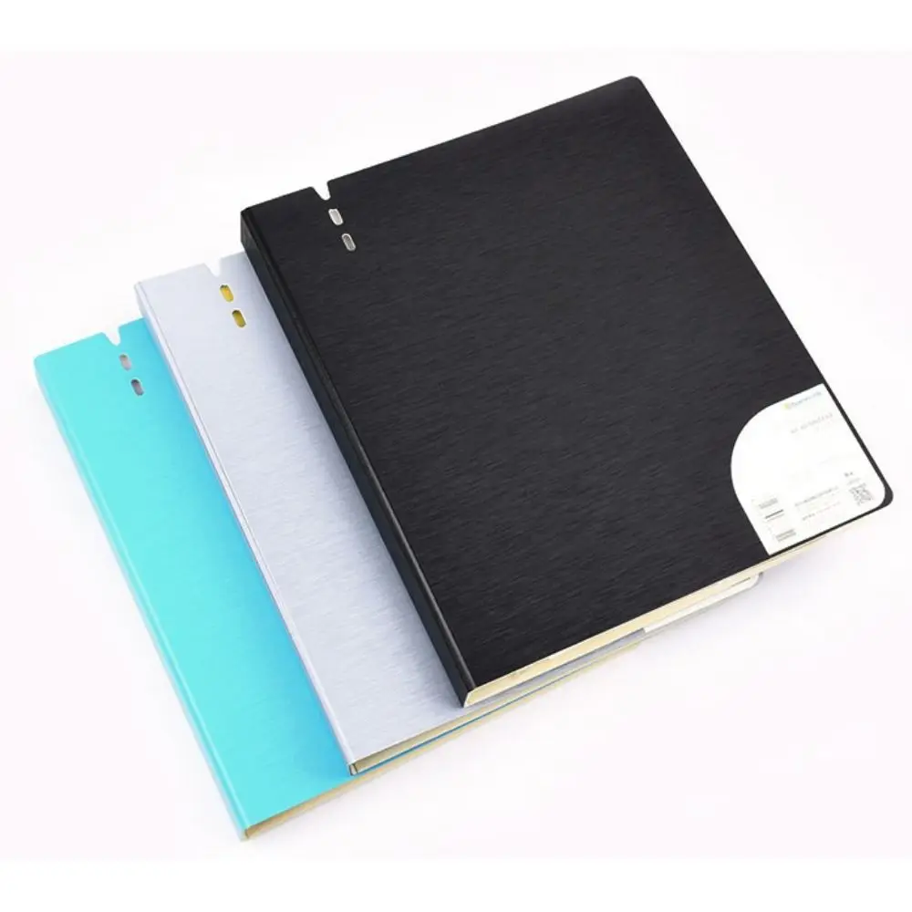 New PP A4 File Folders Waterproof D-Shaped Binder Display Book 4 Hole Loose-leaf Folder School Supplies