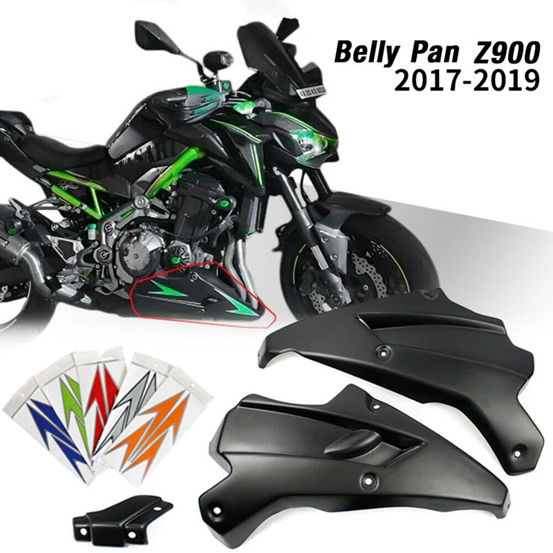 

Motorcycle Bellypan Belly Pan Engine Spoiler Lower Panel Fairing Cowling Cover For Kawasaki Z900 ZR900 2017-2019