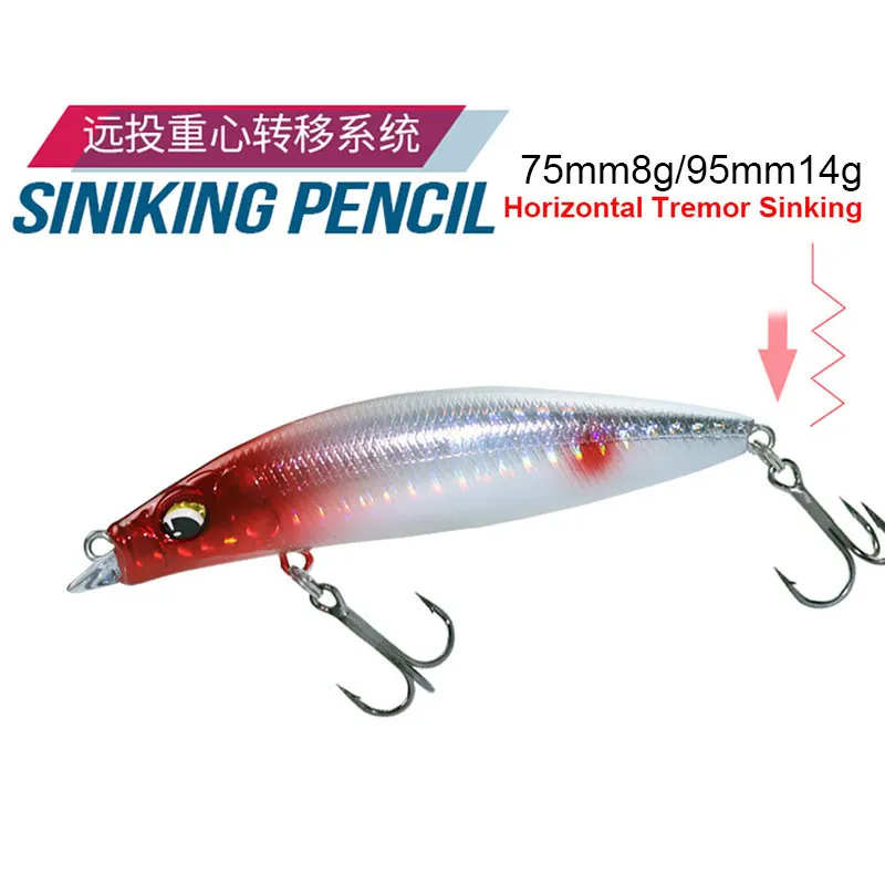 HISTOLURE Sinking Minnow Fishing Lure 70mm 7g 10g Jerkbait Wobbler Bass  Trout Fishing Lure Hard Bait