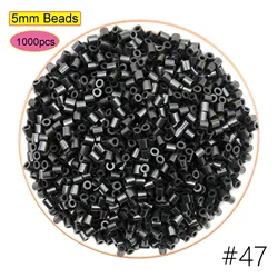 1000 - Piece 5MM Pixel Puzzle Iron Beads for Creative DIY Handmade Gifts and Toys (Clear)