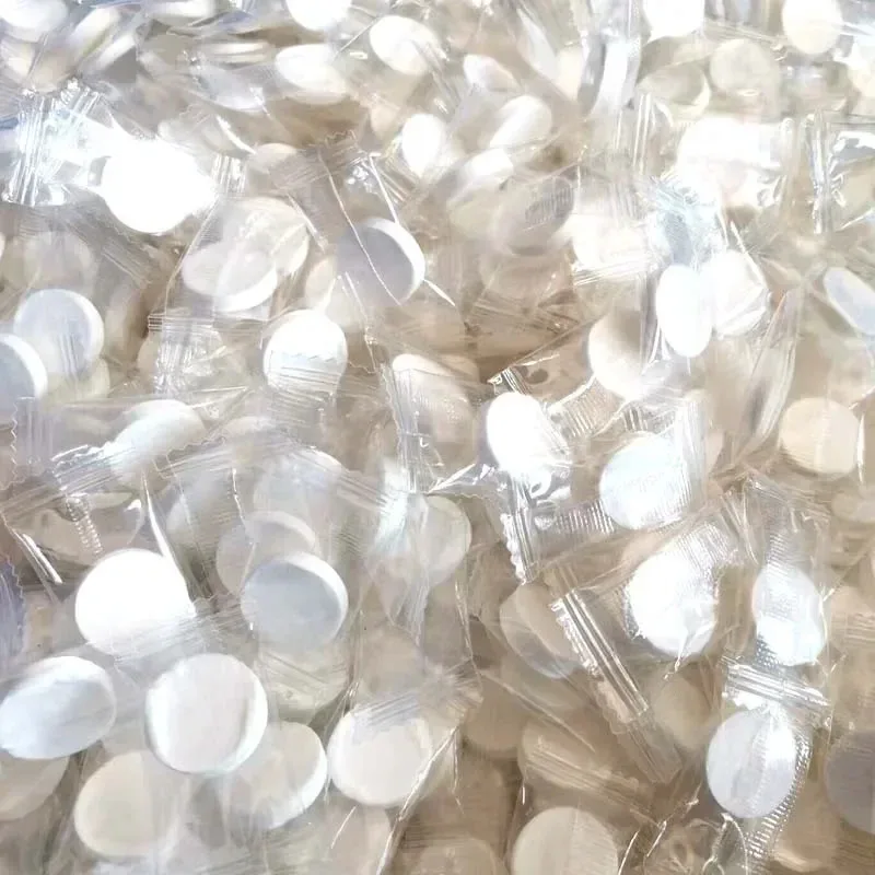 Description Picture 3 of item100pcs Mini Compressed Towel Disposable Capsules Towel Magic Face Care Tablet Outdoor Travel Cloth Wipes Paper Tissue Mask