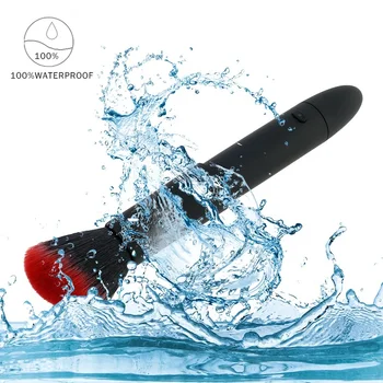 Rechargeable 10 Speed Vibration Vibrator Massage Stick Magic Wand Make up Brush Female Intimate Adult Toys for Couple 6
