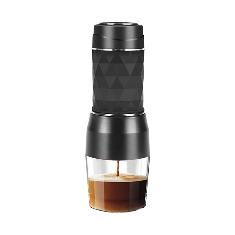 

Espresso Coffee Maker Hand Press Capsule Ground Coffee Brewer Portable Coffee Machine Fit Coffee Powder Coffee Capsule