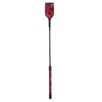 45CM Riding Crop PU Leather Whip with Premium Quality Red Cloth cover Crops Equestrianism HorseWhip new 1