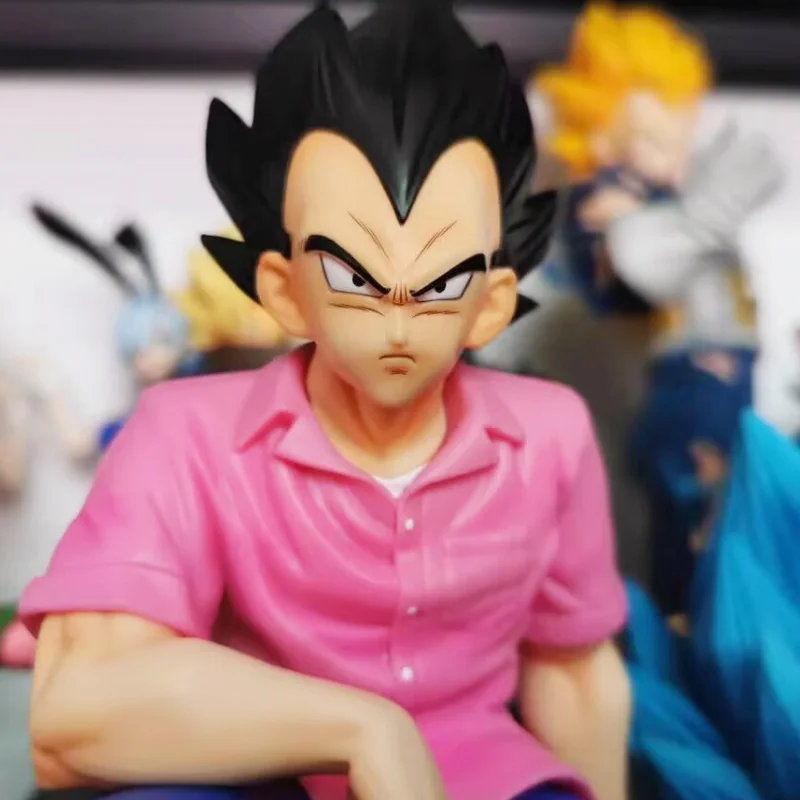 Statue Dragon Ball Vegeta avec armure cassée PVC 28 cm Figurine Deagon Ball Z