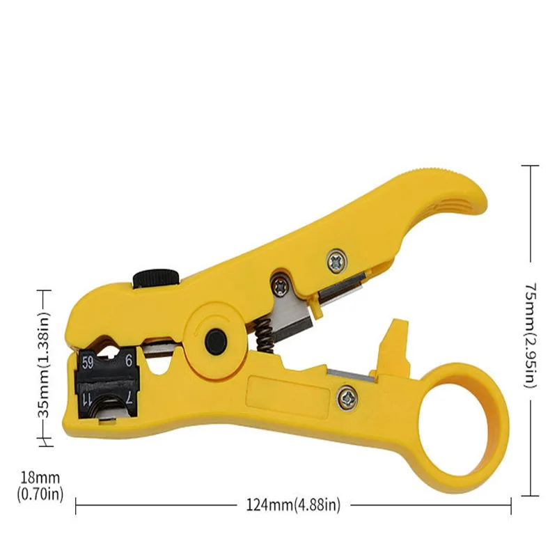 Cable Cutter Automatic Stripping Pliers Wire Stripper Crimping Tools