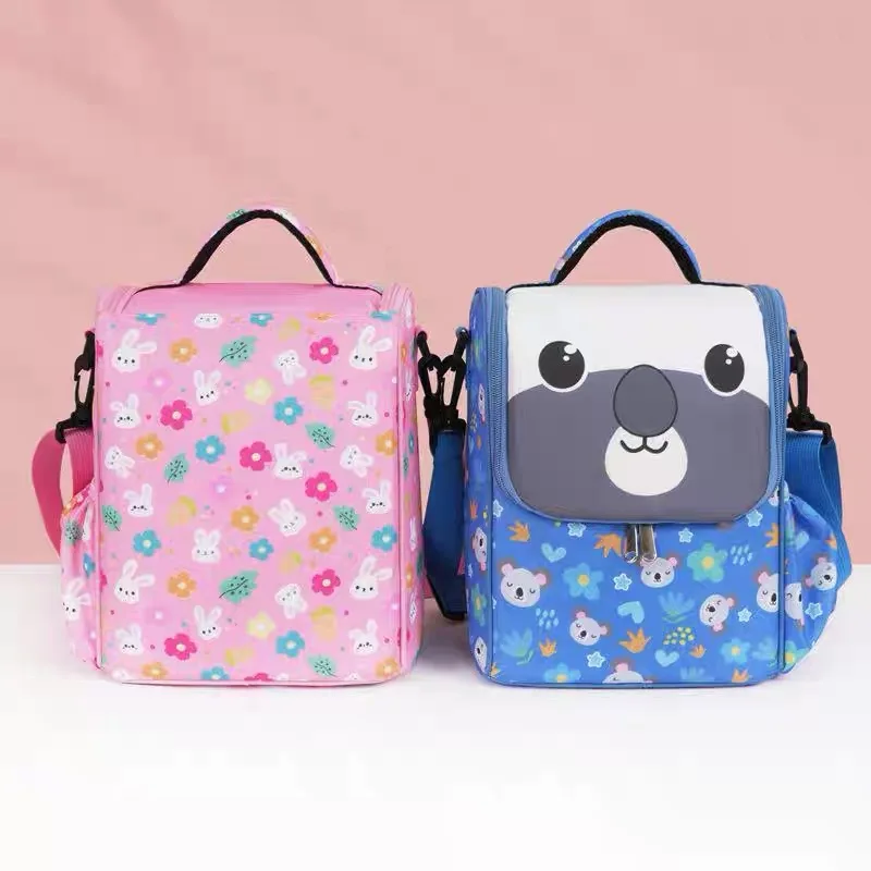 Vibrant Insulated Kids Lunch Bag for School & Outdoor Adventures