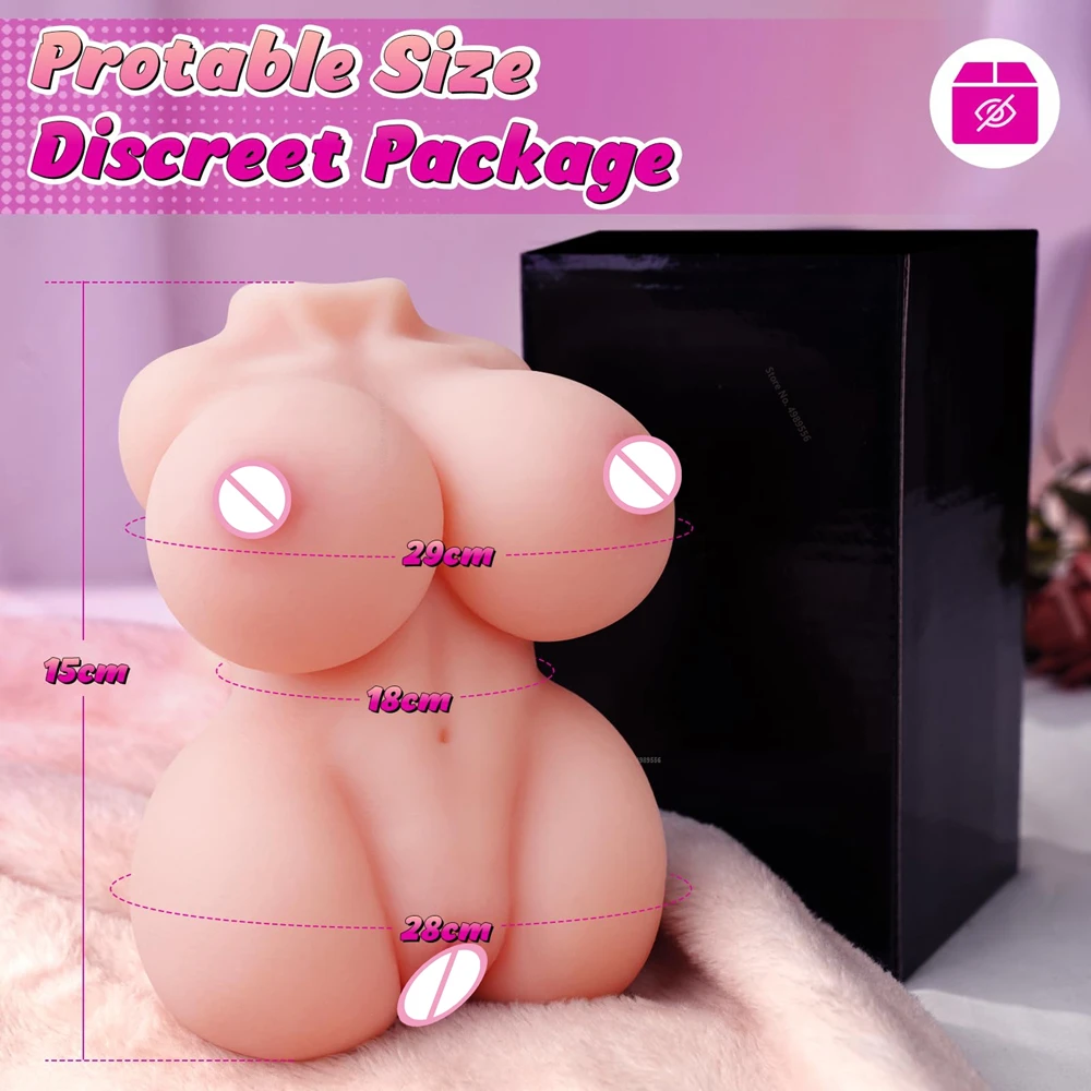Real Vagina Ass Pocket Pussy Male Sex Toys Soft Sex Male Sex Dolls Vaginas Masturbator Male Vaginal Anus Big Breast Aircraft Cup