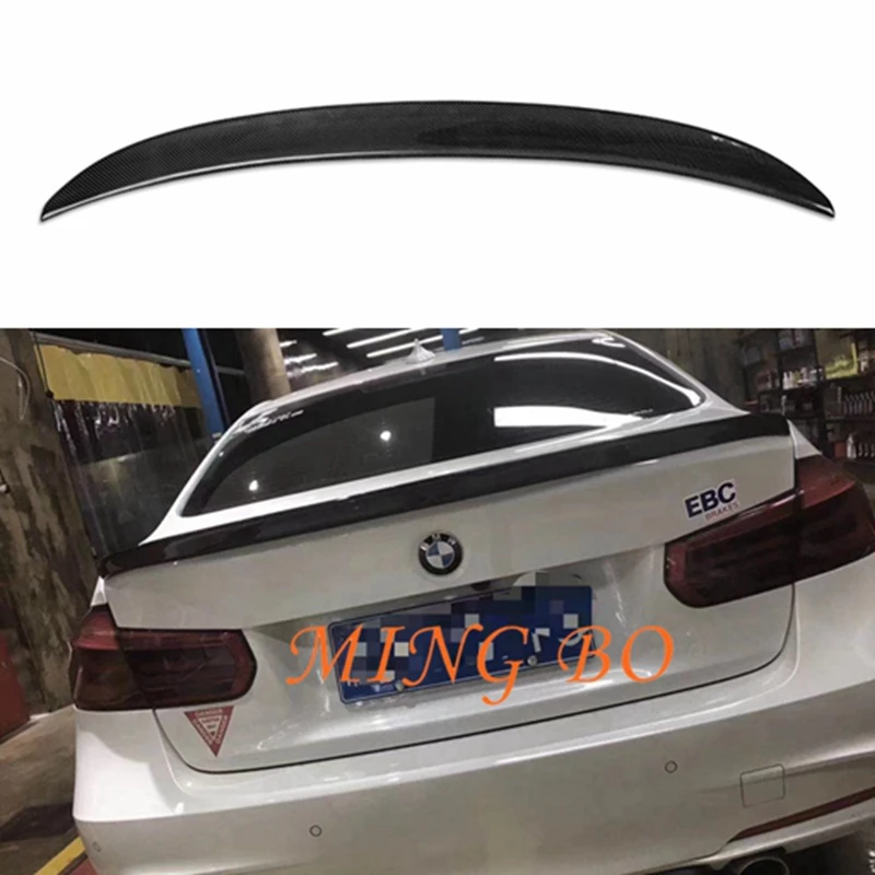 

FOR BMW 3 Series F30 F35&M3 F80 Sedan 3D Style Carbon fiber Rear Spoiler Trunk wing 2013-2020 FRP Forged carbon