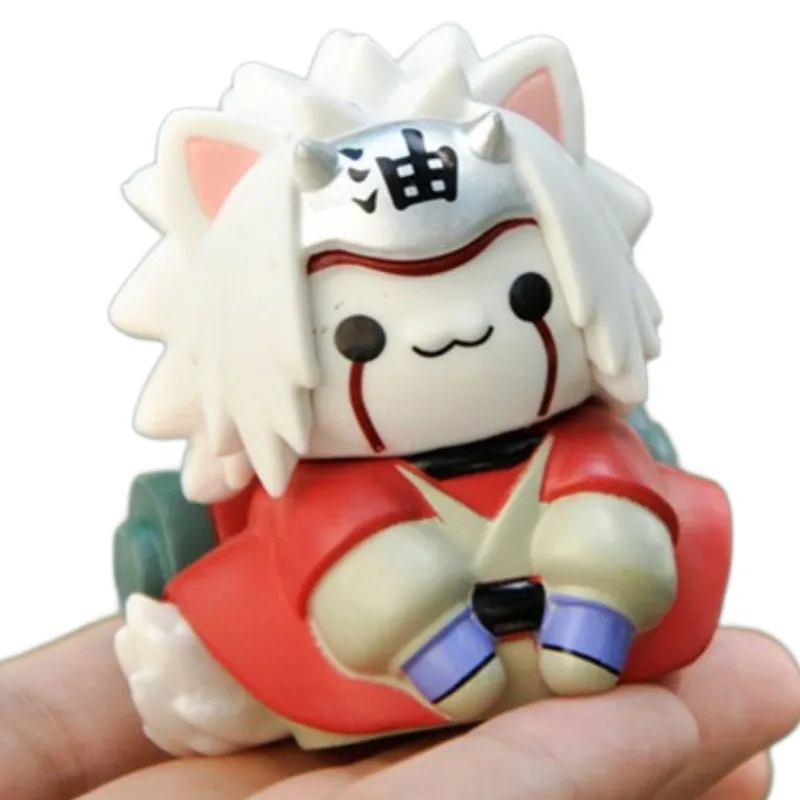 Naruto Anime Character Action Figure Set - 8-Piece Collectible Ornament Toys