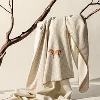 Croker Horse Brand New Luxury Horse Style Blanket Shawl Soft Thickened Lamb Velvet For Living Room Office Car Leisure Travel 1