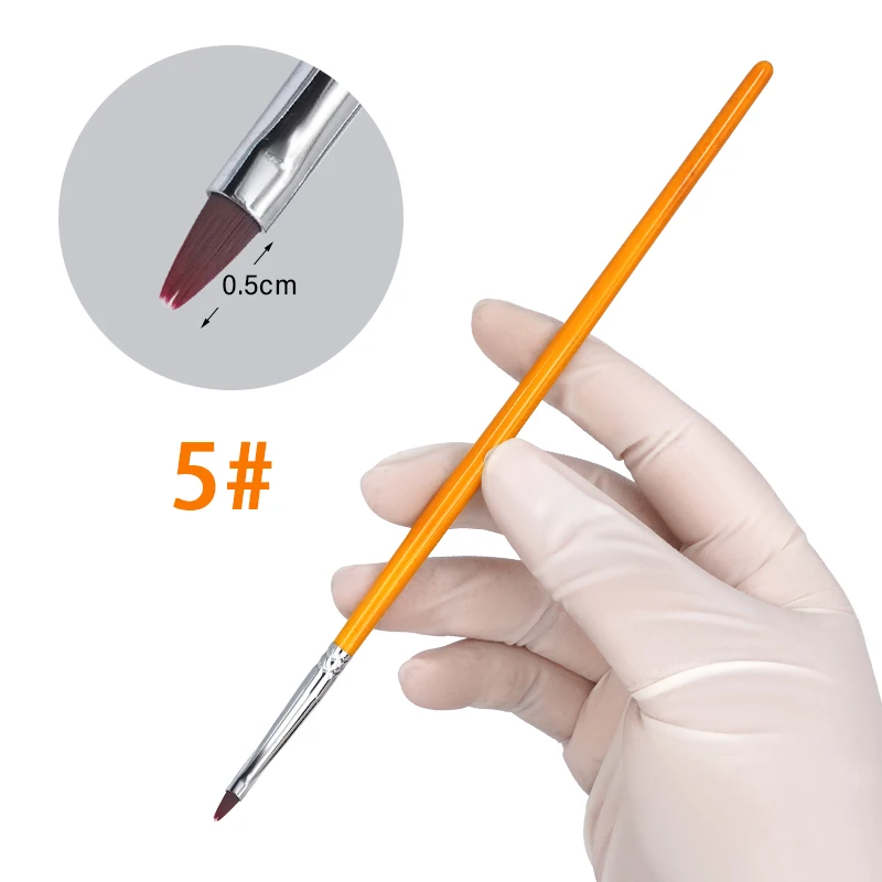 1pc Dental Porcelain Brush Pen for Dental Lab Equipment Dental Glaze Brush Pen Ceramic Porcelain Brush Pen Technician Tools
