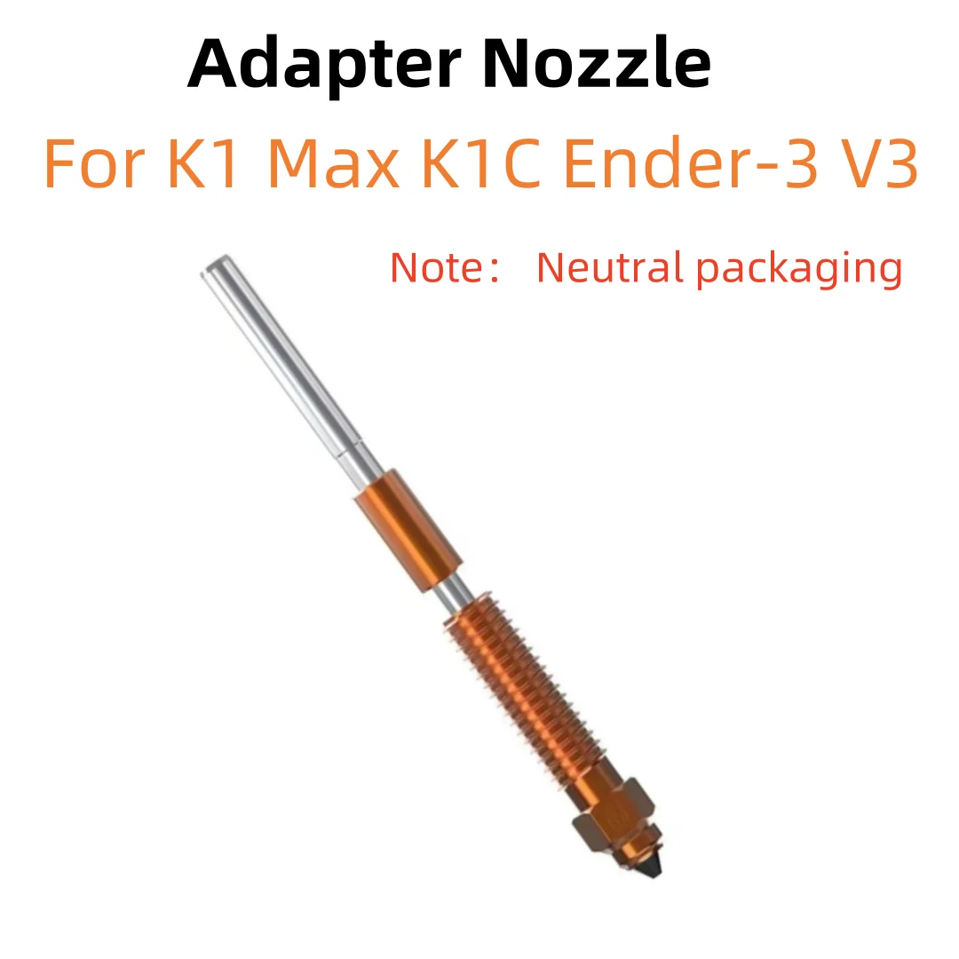 3d printer nozzle Creality Quick-Swap Nozzle 0.4mm 1pcs for K1 Max K1C Ender-3 V3 Hardened Steel Nozzle Upgraded High-Speed Printing