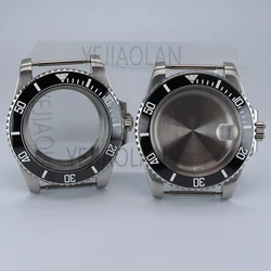40mm Submariner Watch Cases Parts For Seiko nh34 nh35 nh36 nh38 Eta 2824 Miyota 8215 Movement 28.5mm Dial Include Ceramic Bezel